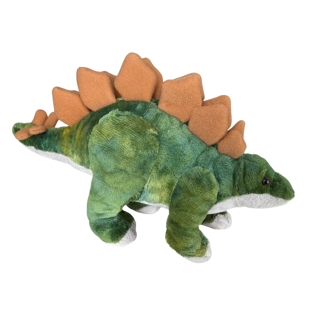 Wild Republic Stegosaurus Dinosaur Plush Spikes Stuffed Animal Toy 10" - Picture 1 of 6